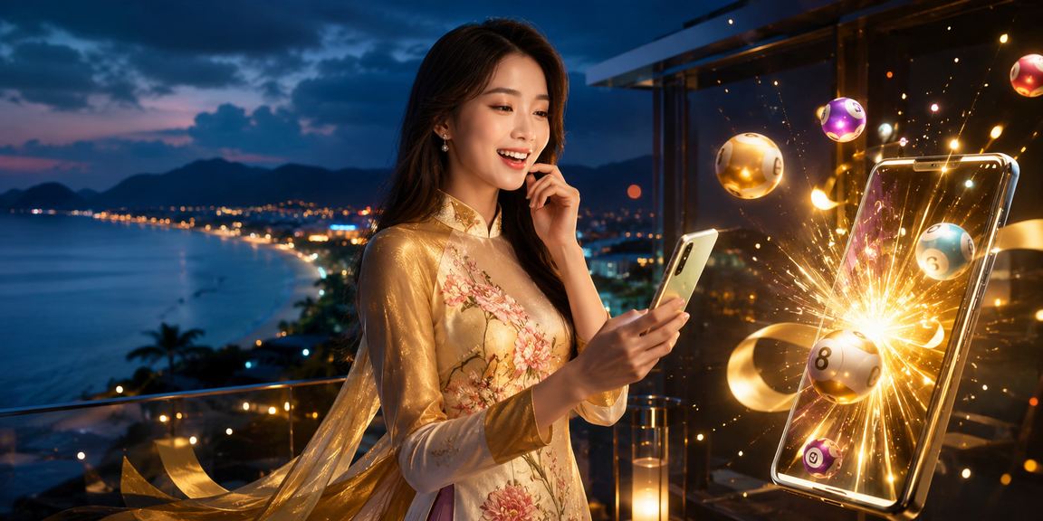 Người chơi tham gia xổ số và cá cược tại Côn Đảo qua ứng dụng di động