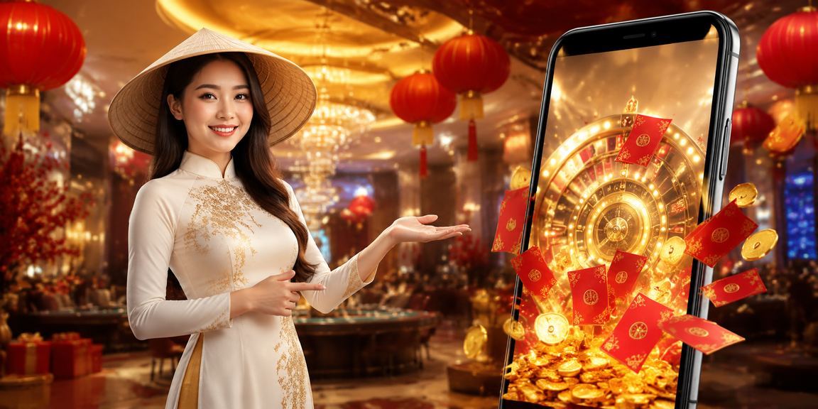 Người phụ nữ đội nón lá nhận phong bì đỏ may mắn tại vịnh Hạ Long