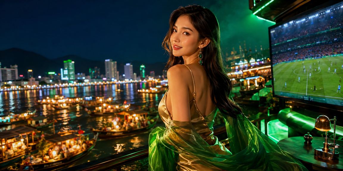 Người dùng Quy Nhơn thư giãn trên bãi biển và chơi casino trực tuyến qua điện thoại
